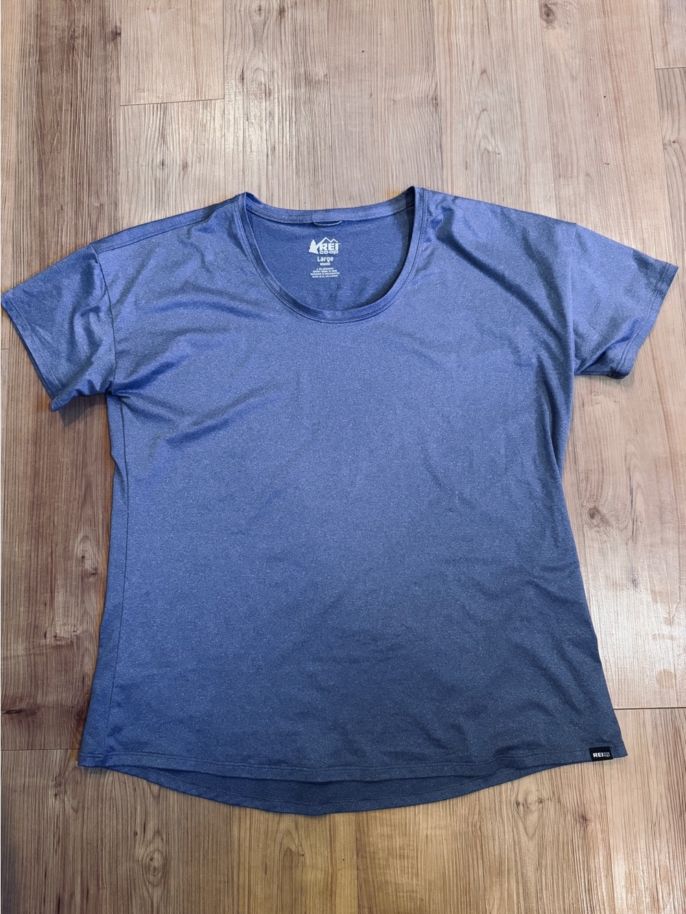 REI Women's Short Sleeve Performance Tee in Purple